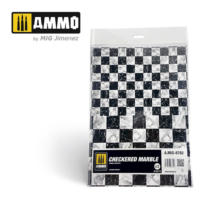 Checkered Marble. Sheet of Marble ? 2 pcs.
