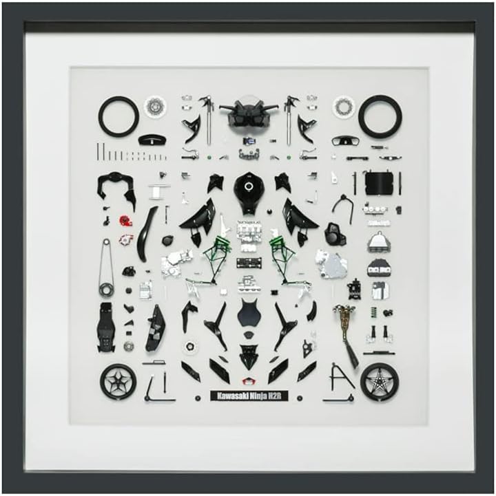 1/12 Quadro Kawasaki Ninja H2R