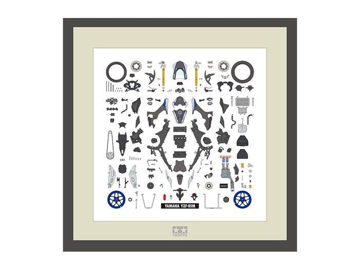 1/12 Quadro Yamaha YZF-R1M 2018