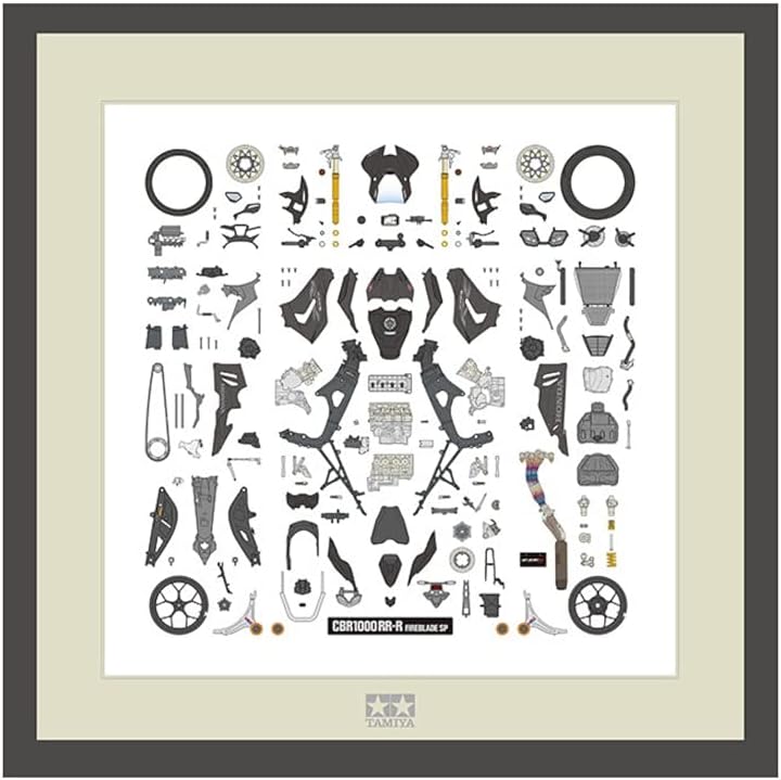 1/12 Quadro CBR1000RR-R Bla