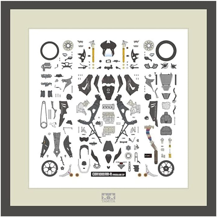 1/12 Quadro CBR1000RR-R Bla