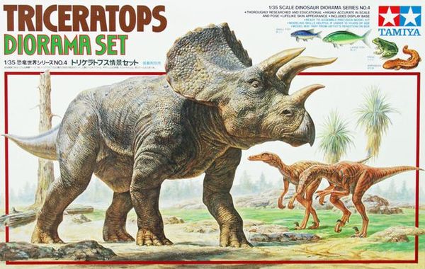 1/35 Triceratops Diorama Set
