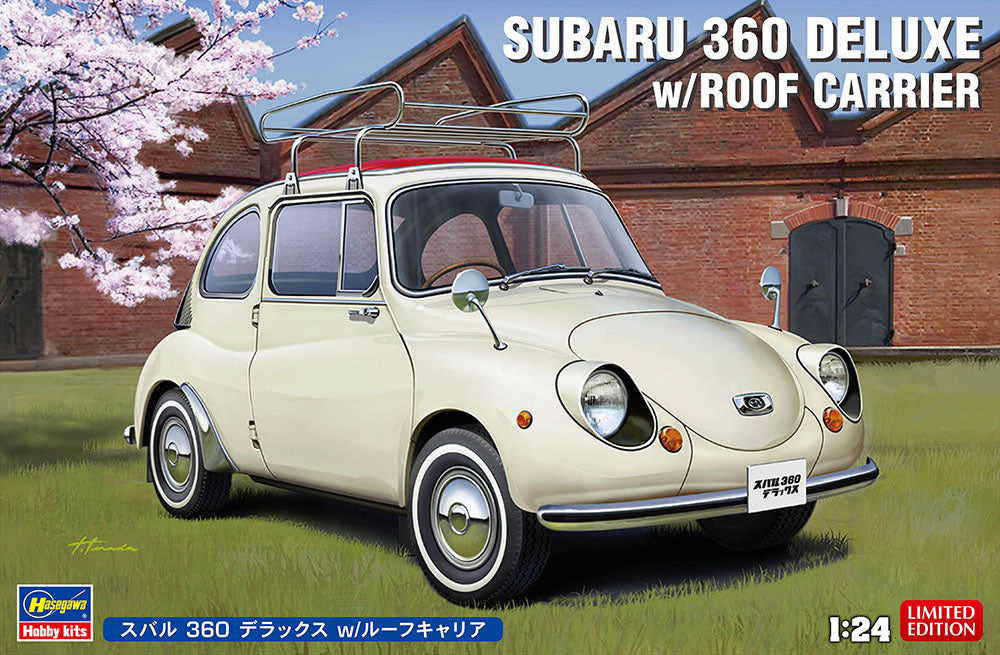 1/24 Subaru 360 Delux with Roof Carrier