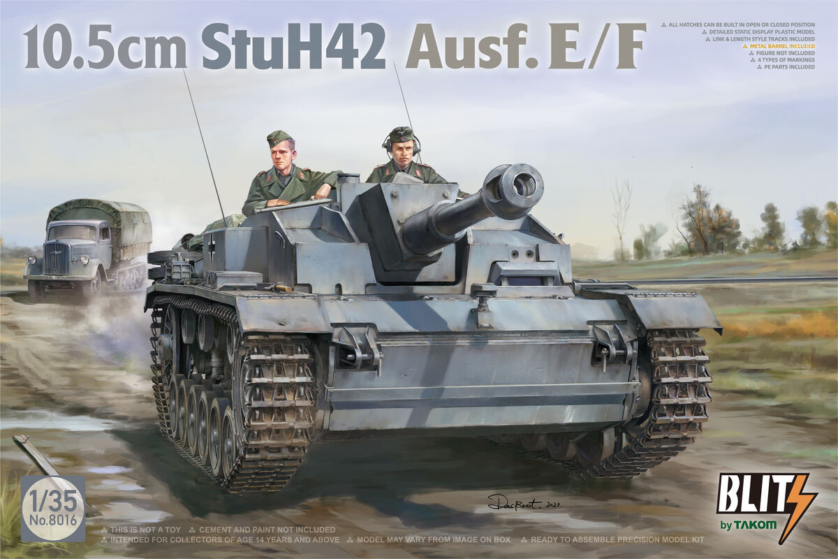 1/35 10,5 cm StuH 42 Ausf. E/F