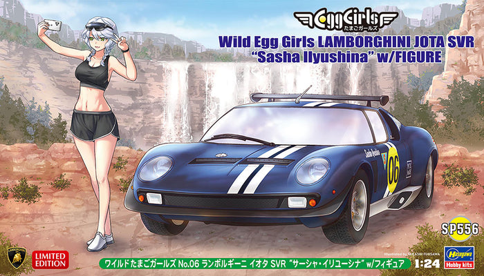 1/24 Wild Egg Girls Lamborghini JOTA SVR, Sasha Ilyushina