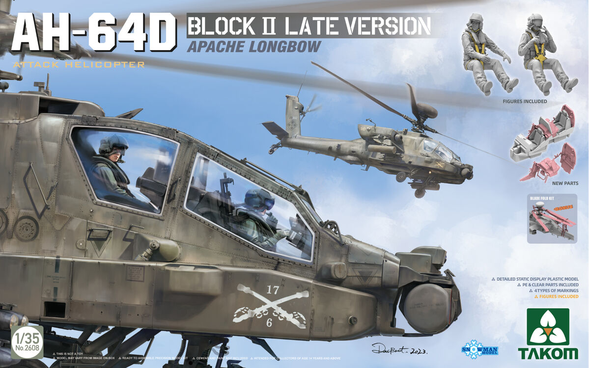 1/35 AH-64D Apache Longbow Block II Late Version