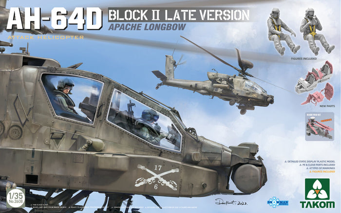 1/35 AH-64D Apache Longbow Block II Late Version