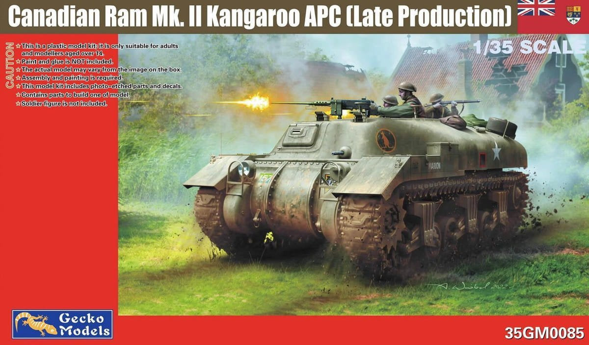 1/35 Canadian Ram Mk II Kangaroo APC (Late Production)