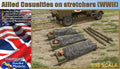 1/35 Allied Casualties on Stretchers (WWII)