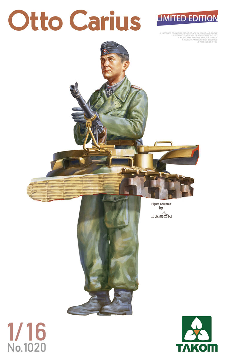 1/16 Otto Carius (Limited edition)