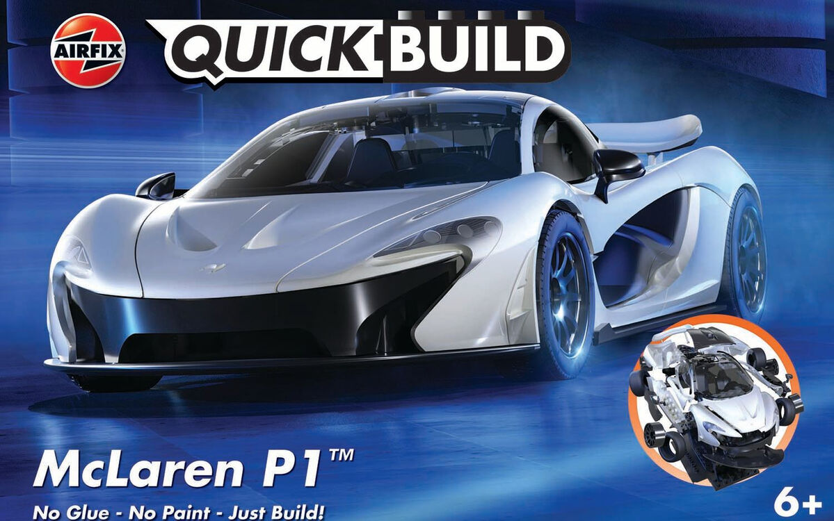 QUICKBUILD McLaren P1 White