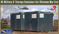 1/35 US Military 8' Storage Container Set Vietnam War Era