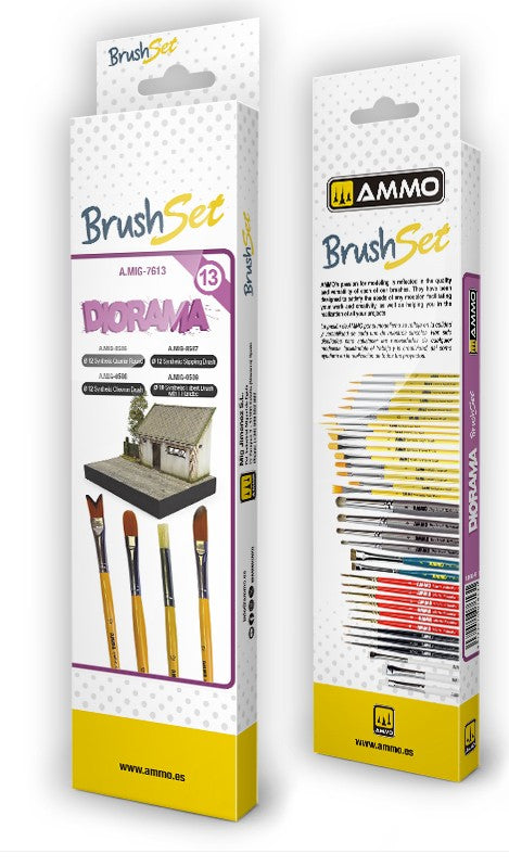 Dioramas Brushes Set