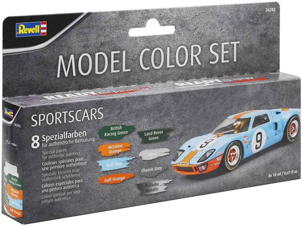 Model Color Set - Sportscars