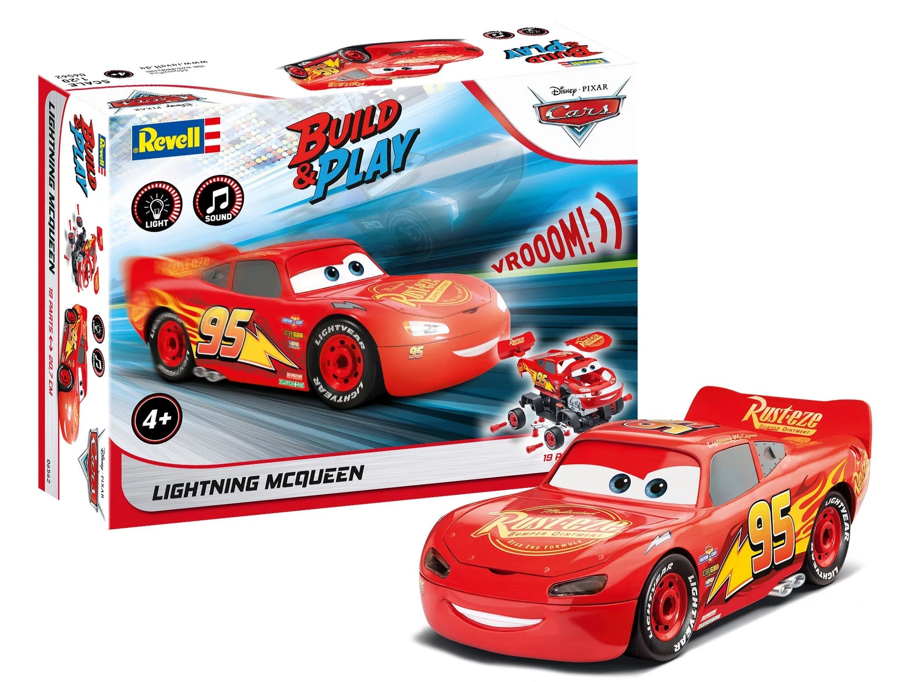1/20 Lightning McQueen Disney Cars (Light & Sound)