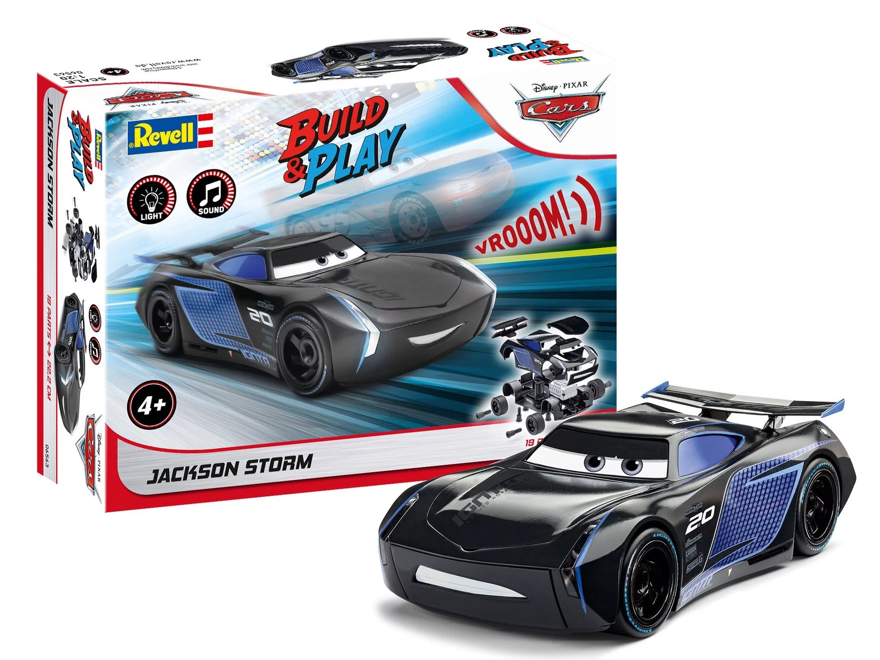 1/20 Jackson Storm Disney Cars (Light & Sound)