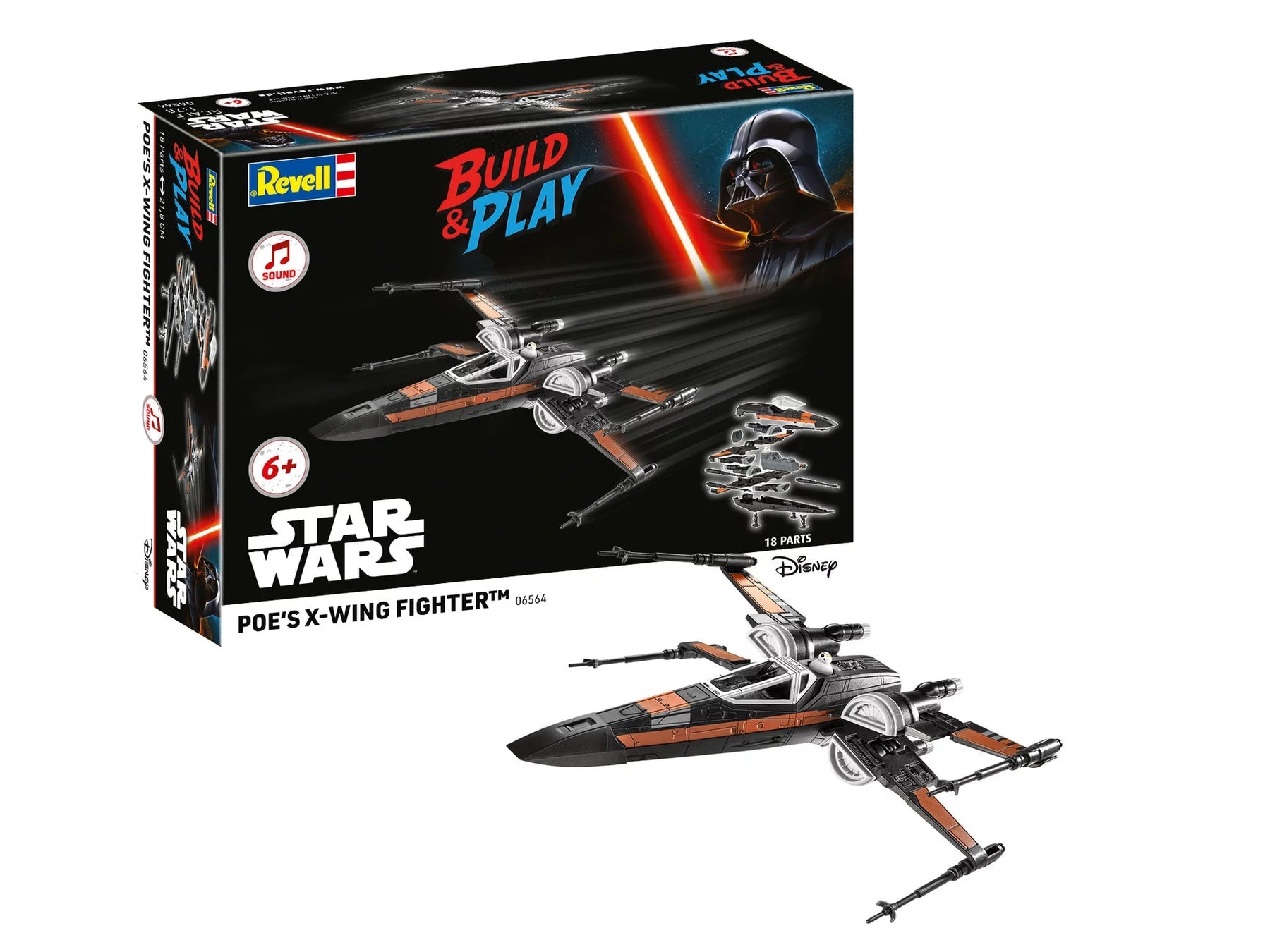 1/78 Poe's X-Wing Fighter (with Sound)