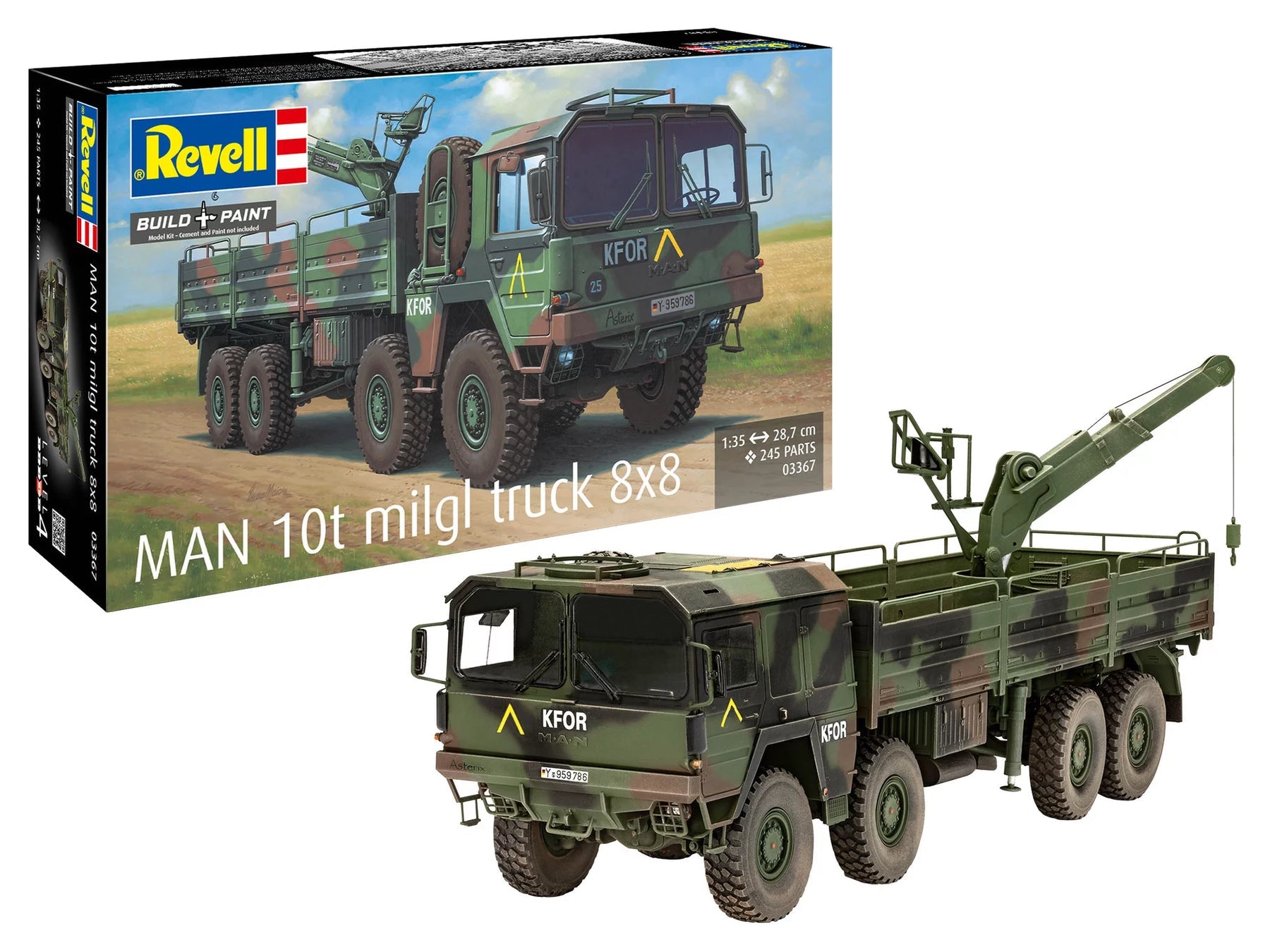 1/35 MAN 10t milgl truck 8x8