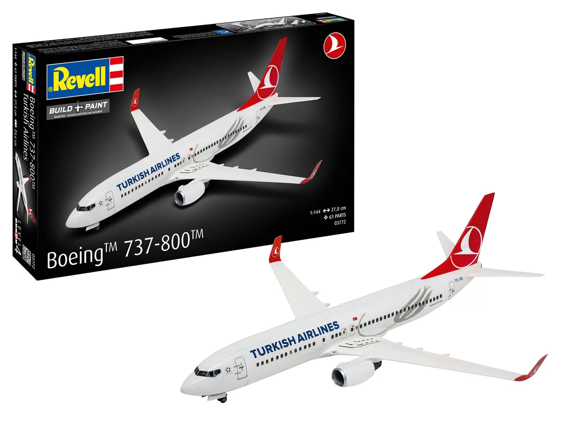 1/144 Boeing 737-800 "Turkish Airlines"