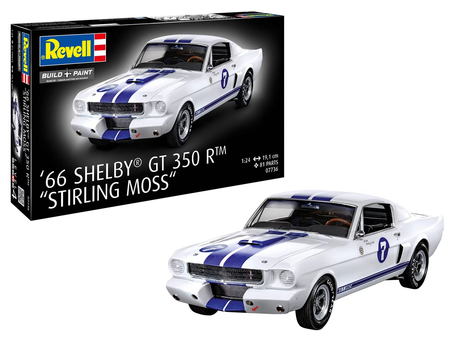 1/24 1966 Shelby GT 350 R "Stirling Moss"