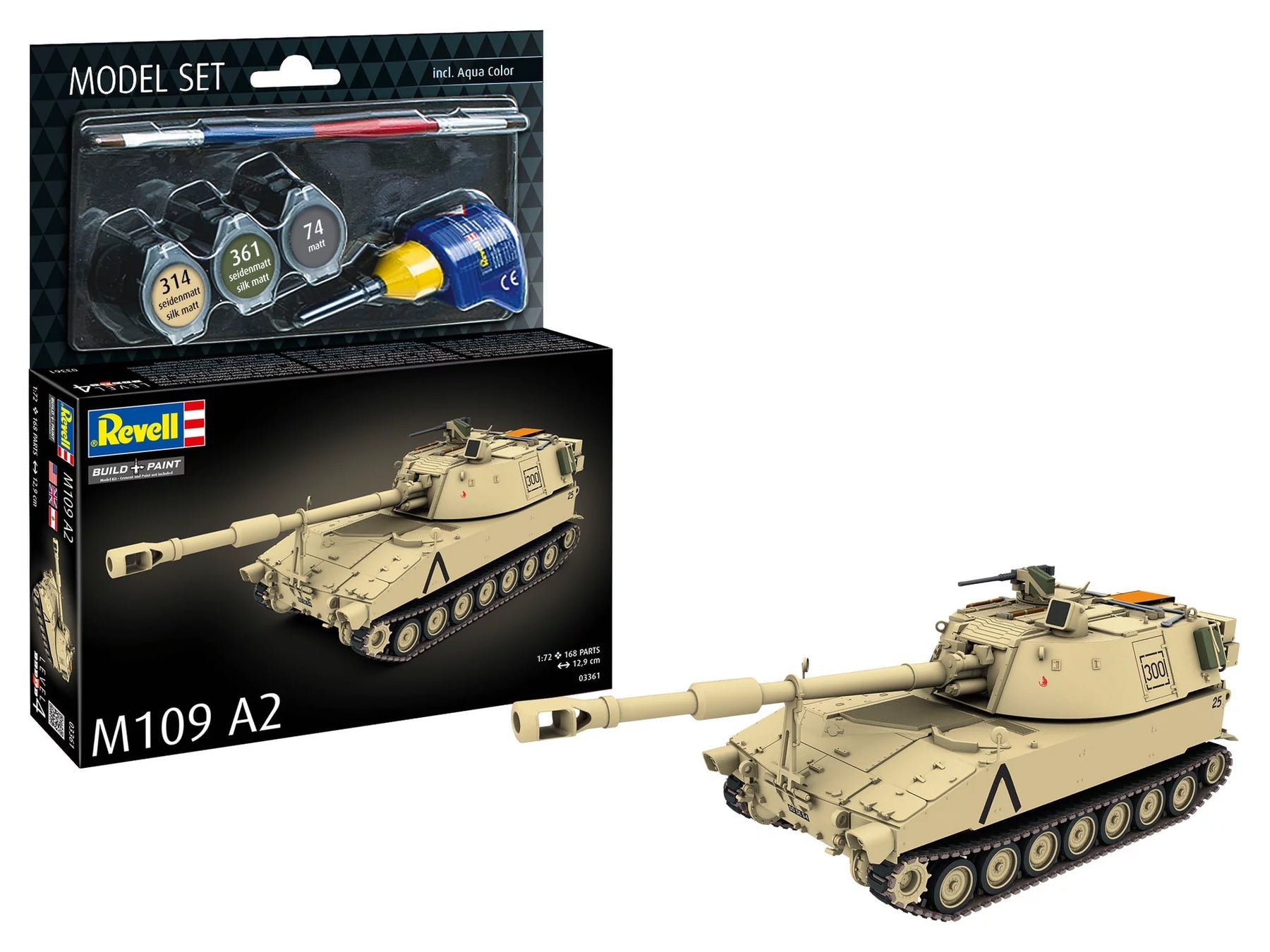 1/72 Model Set M109 A2