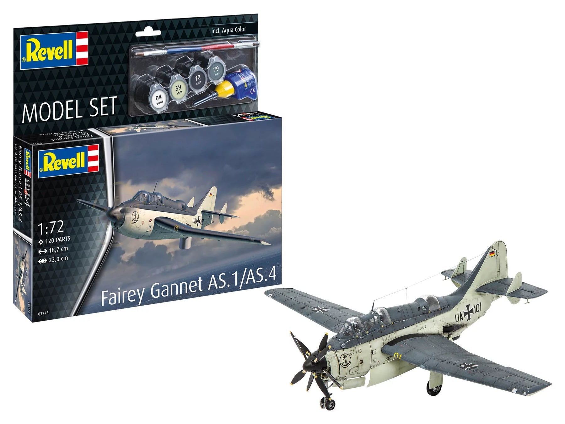 1/72 Model Set Fairey Gannet AS.1/AS.4