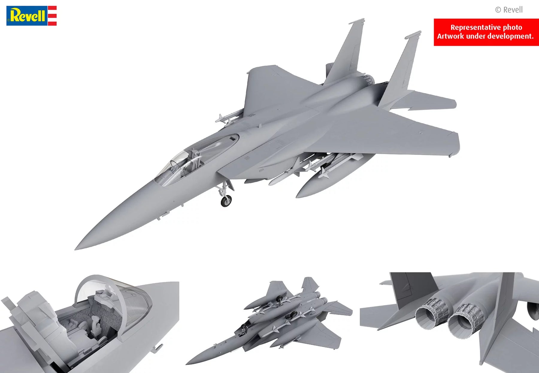 1/72 Model Set Boeing F-15C Eagle