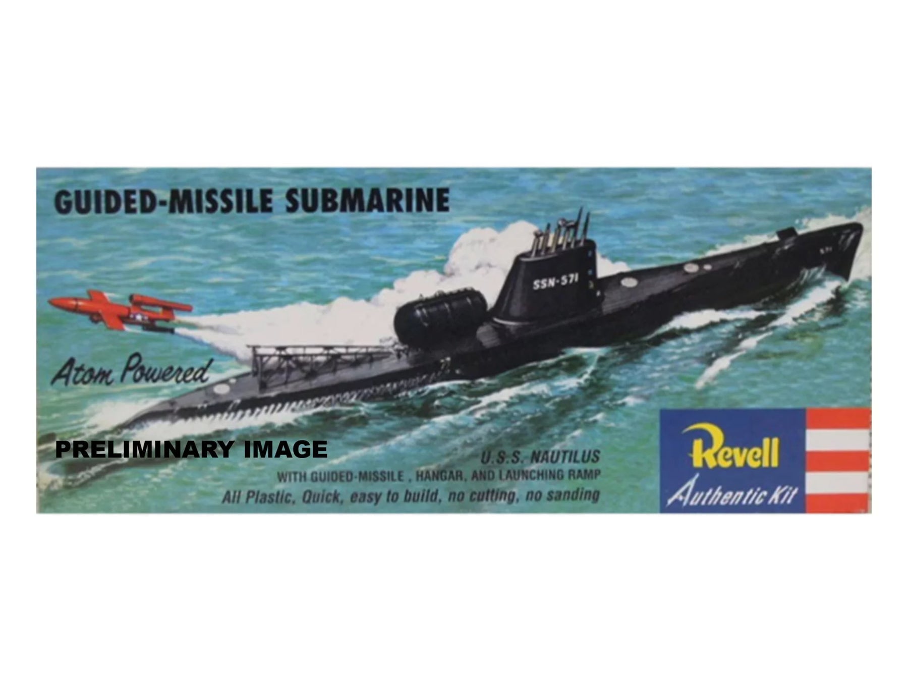1/305 Model Set U.S.S. Nautilus
