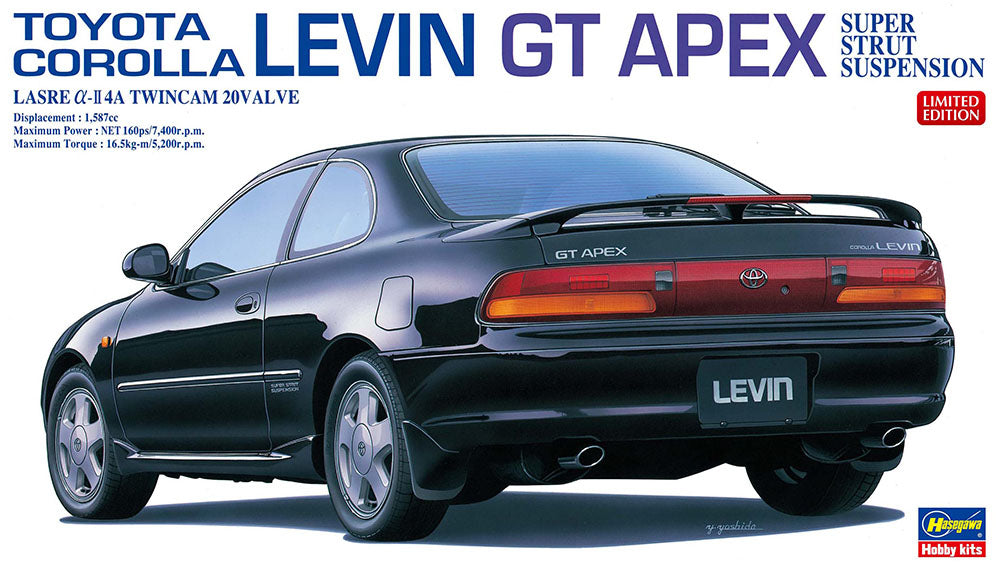 1/24 Toyota Corolla Levin GT Apex Super Strut Suspension