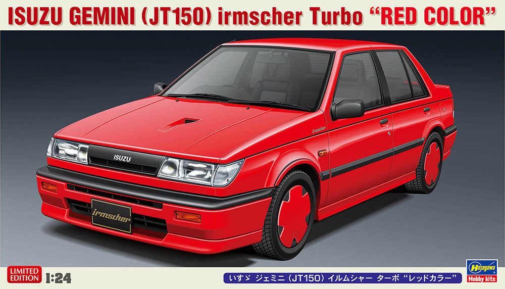 1/24 Isuzu Gemini (JT150) Irmscher Turbo "Red Color"