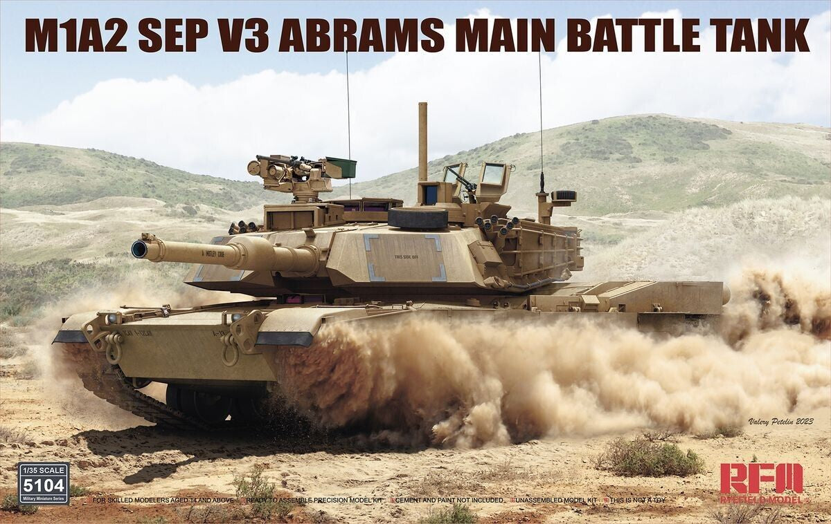 1/35 M1A2 SEP V3 Abrams Main Battle Tank
