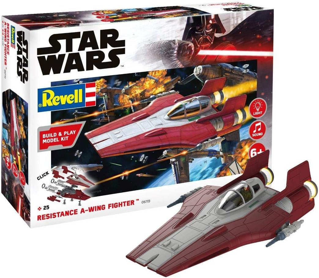 1/44 Resistance A-wing Fighter, red