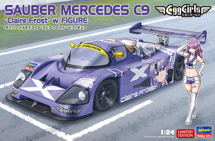 1/24 Sauber Mercedes C9, Claire Frost, mit Figur