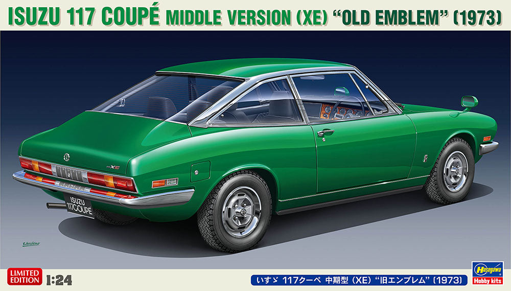 1/24 Isuzu 117 Coupè Middle Version "Old Emblem" 1973