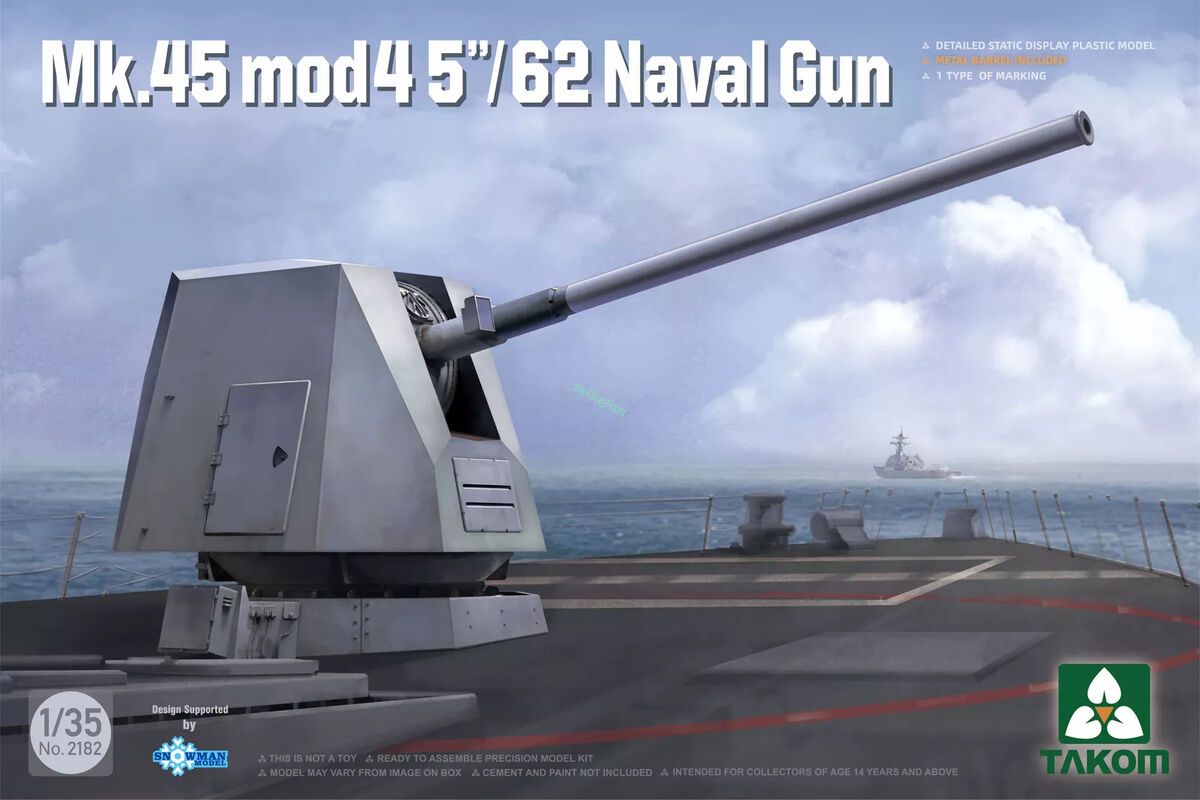 1/35 Mk.45 mod45''/62 Naval Gun