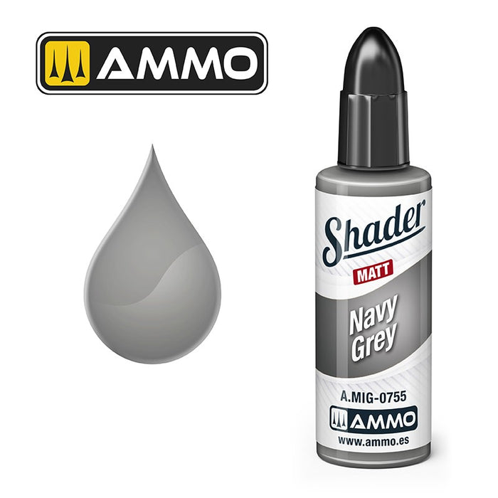 MATT SHADER Navy Grey - 10ml