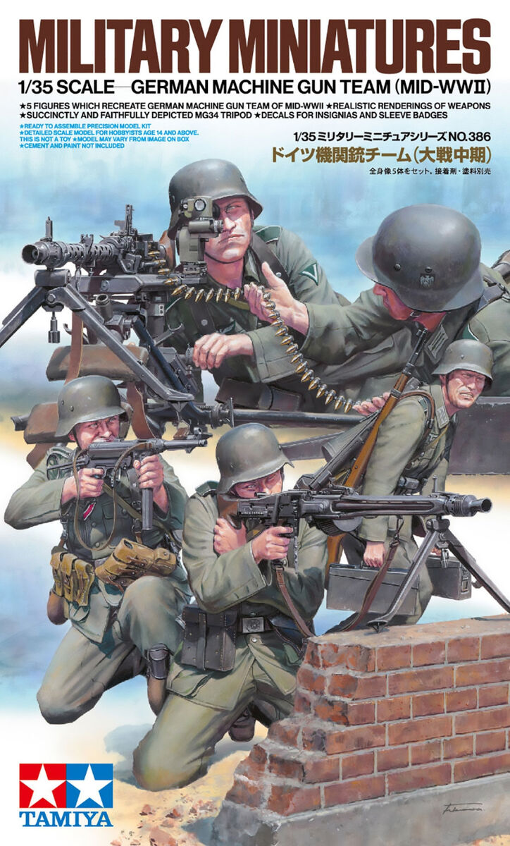 1/35 German Machine Gun Team Mid WWII