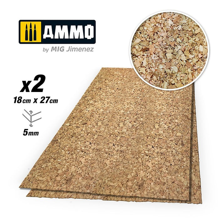 CREATE CORK Thick Grain (5mm) ? 2 pcs