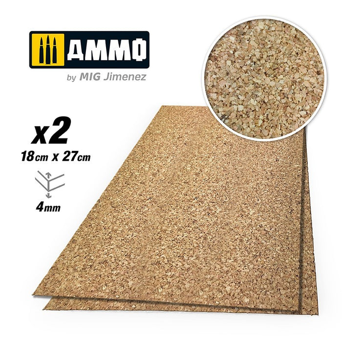 CREATE CORK Medium Grain (4mm) ? 2 pcs
