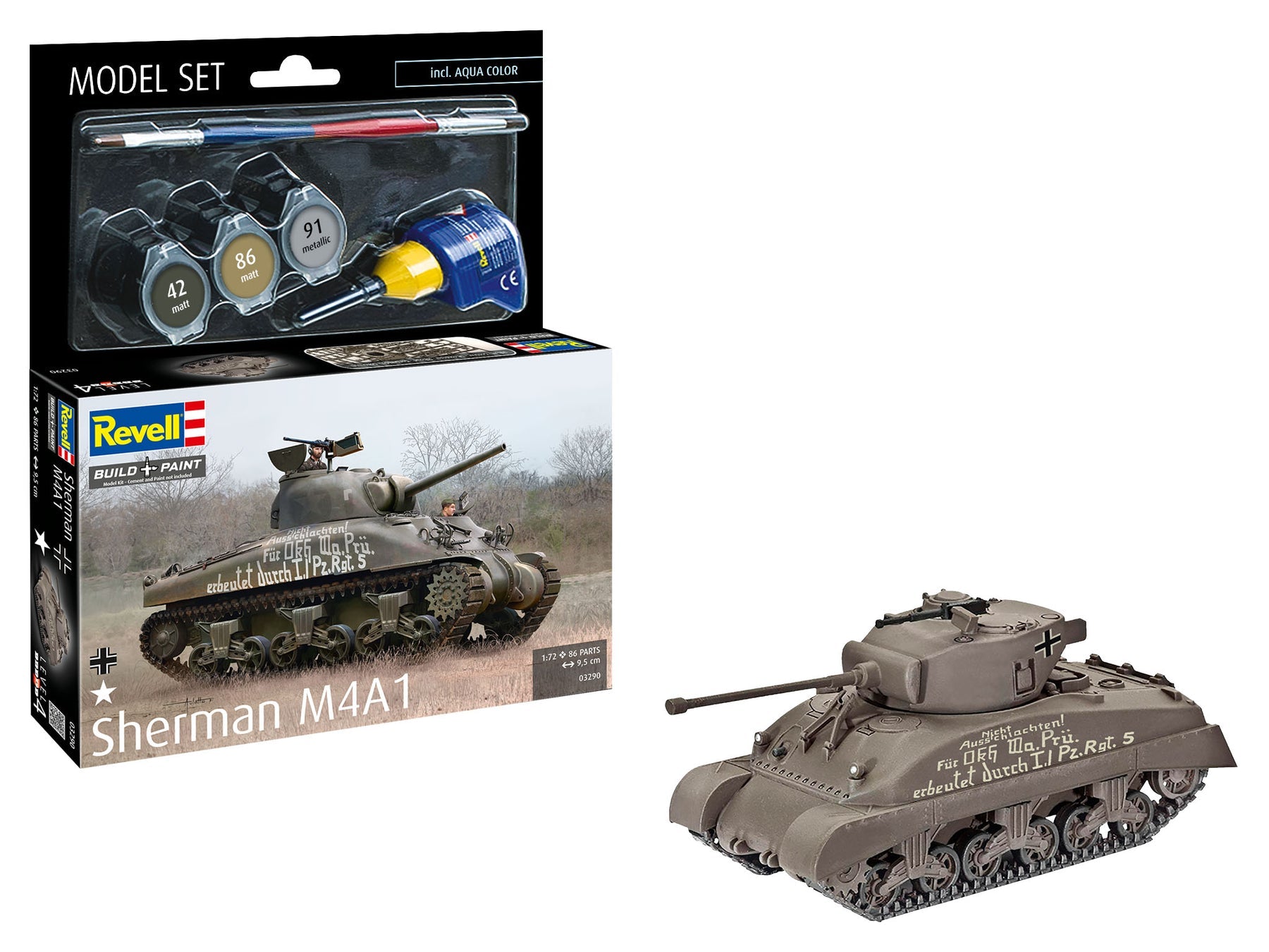 1/35 Model Set Tiger II Ausf. B Henschel Turret