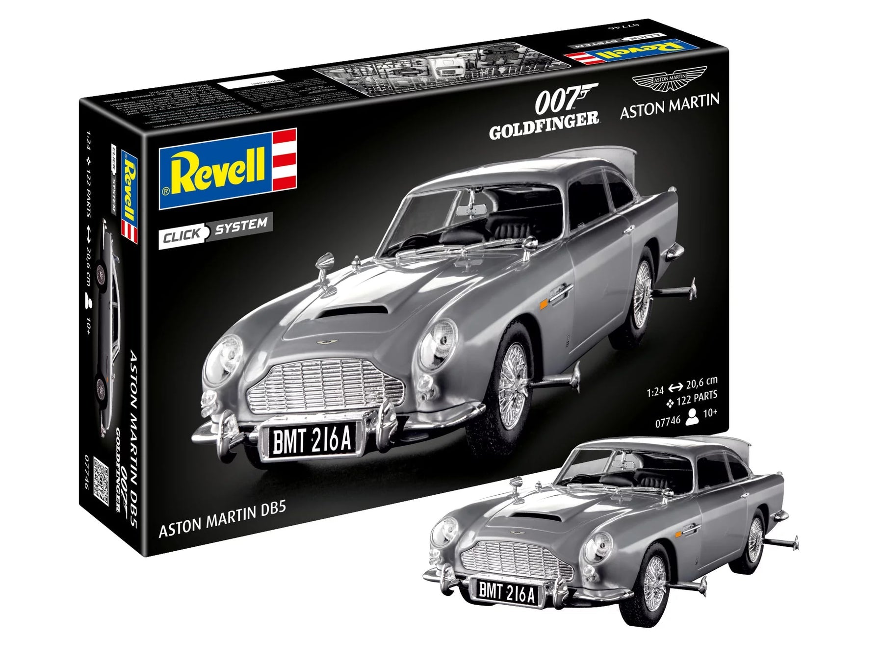 1/24 James Bond 007 Goldfinger Aston Martin DB5 [Click System]