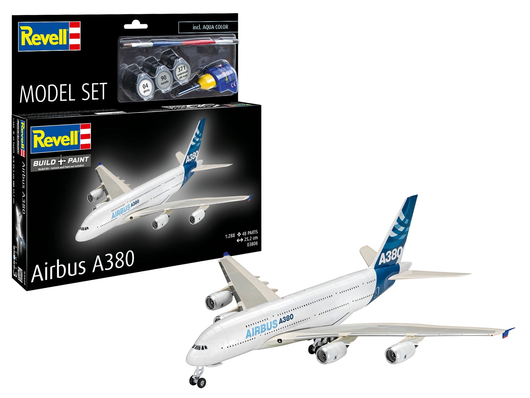 1/288 Model Set Airbus A380