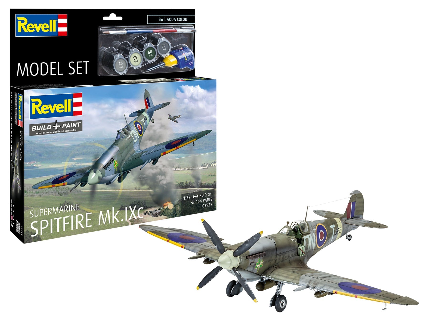 1/32 Model Set Supermarine Spitfire Mk.IXc