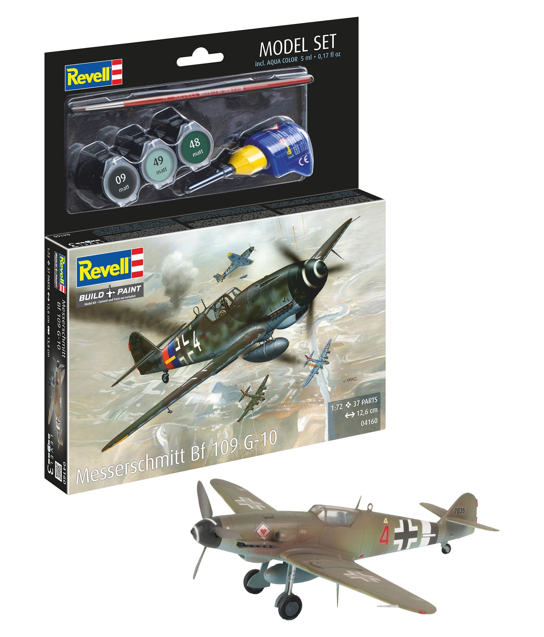 1/72 Model Set Messerschmitt Bf-109