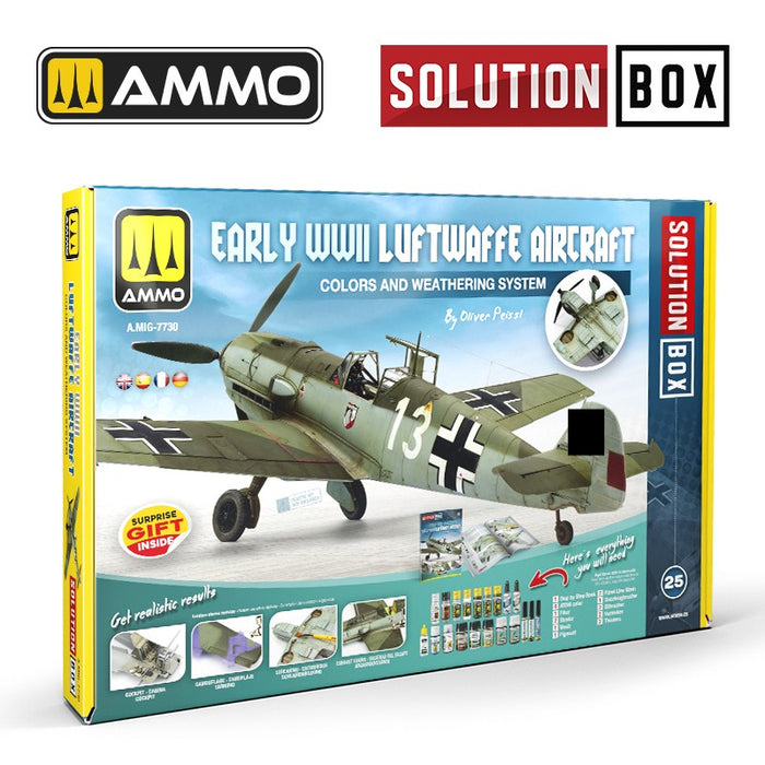 SOLUTION BOX 25 ? Early WWII Luftwaffe Aircraft - Colors and Weathering System