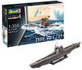 1/350 Starter Kit German Submarine Type VII C/41
