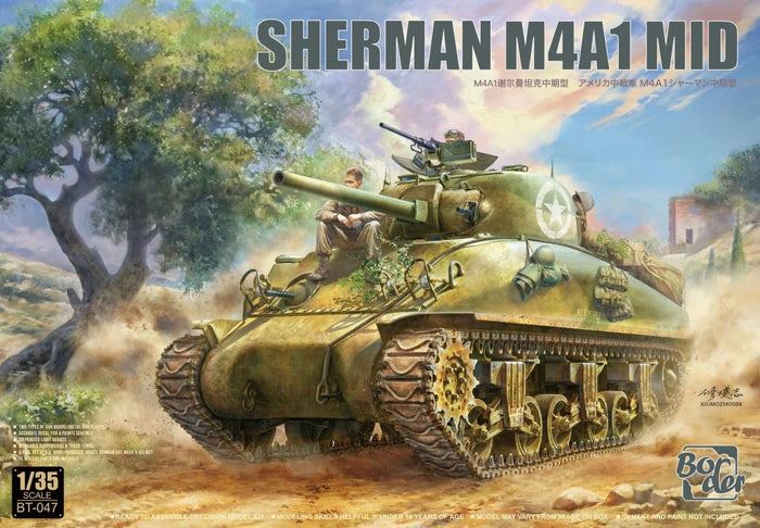 1/35 Sherman M4A1 Mid