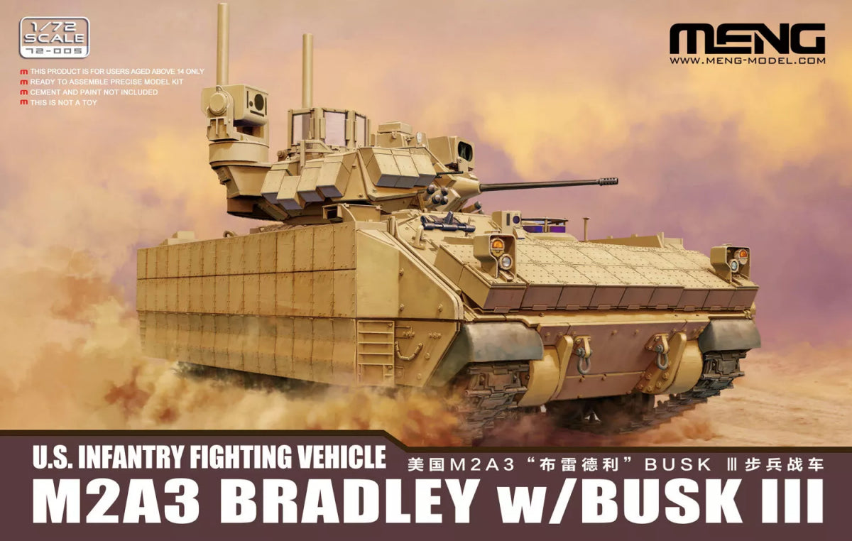 1/72 U.S. Infantry Fighting Vehicle M2A3 Bradley with BUSK III