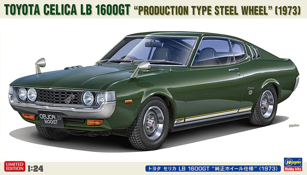 1/24 Toyota Celica LB 1600GT "Production Type Steel Wheel" 1973