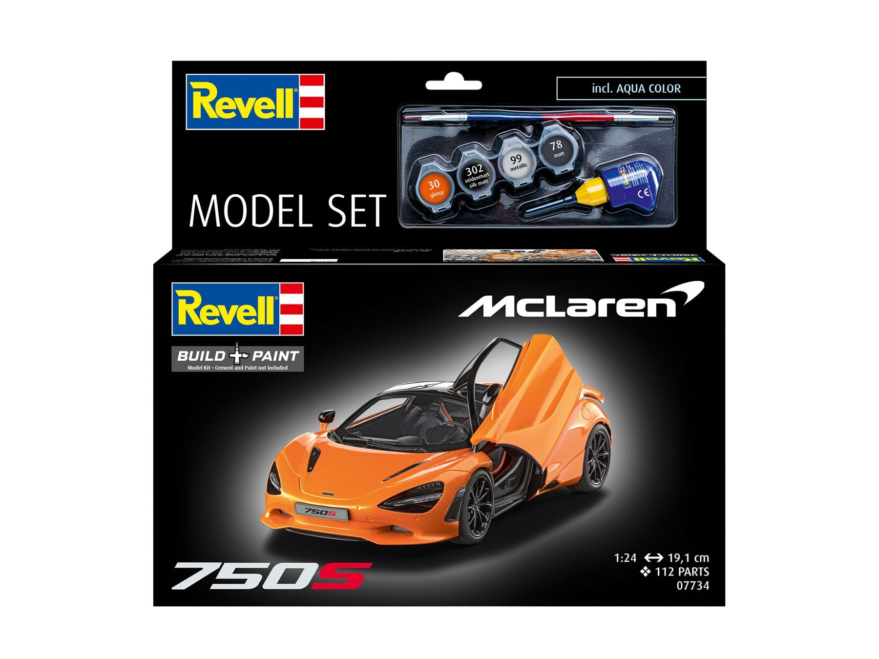 1/24 Model Set McLaren 750S
